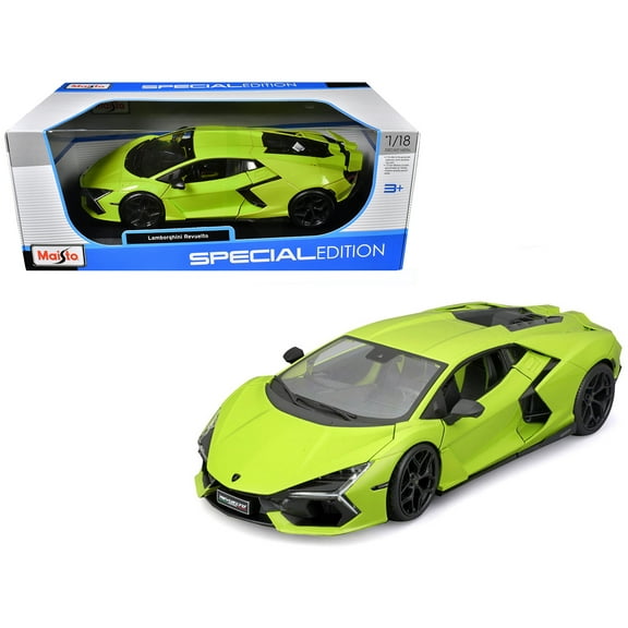 Lamborghini Revuelto Green Metallic "Special Edition" 1/18 Die Cast Model Car by Maisto