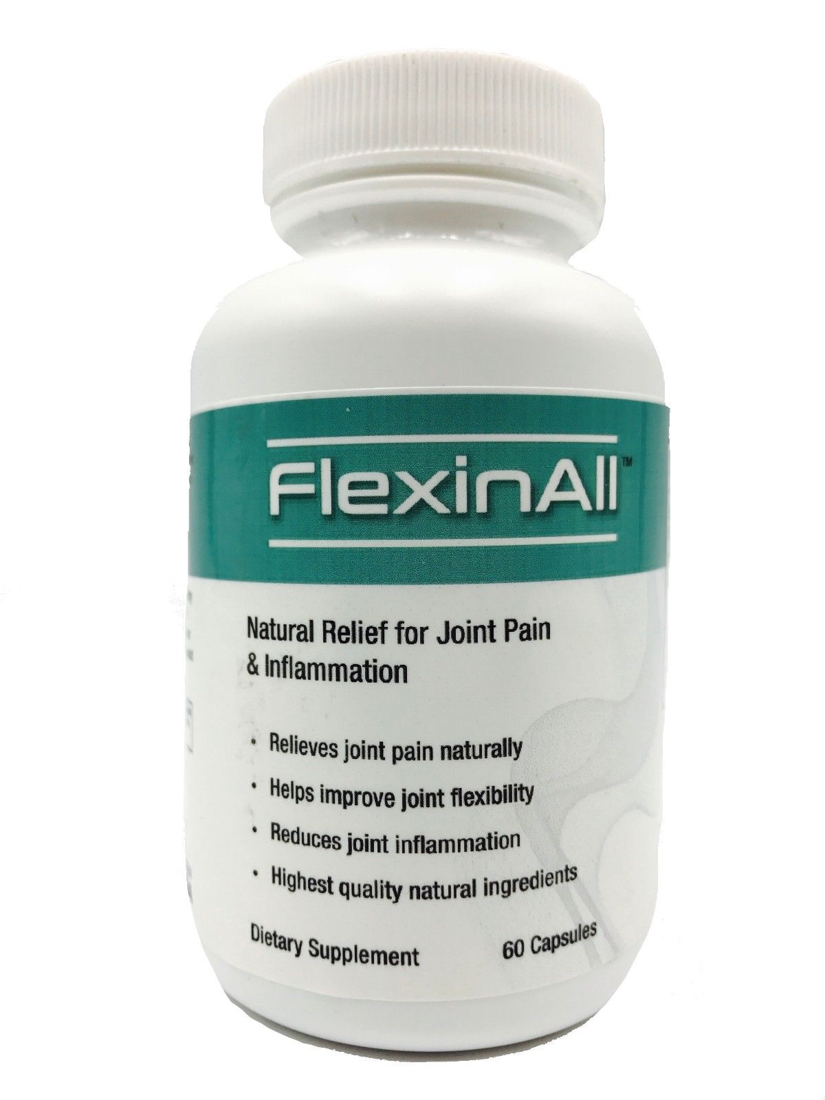 FlexinAll Natural Relief for Joint Pain and Inflammation Contains