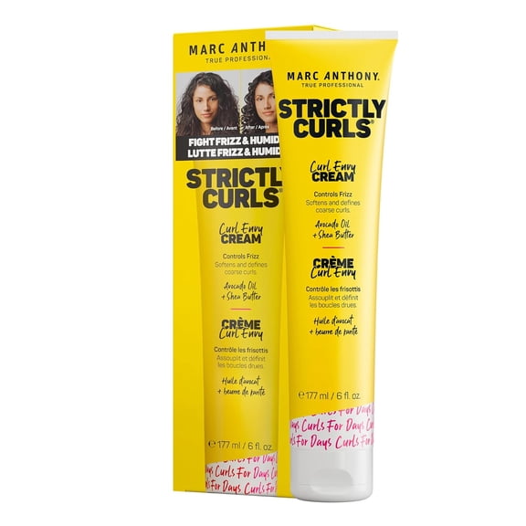 Marc Anthony Strictly Curls, Curls Envy Curl Hair Creme, 6 Oz