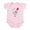 Petal Pink, variant on CafePress - I Love Ewe Infant Bodysuit - Baby Light Bodysuit, Size Newborn - 24 Months