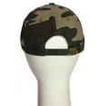 thumbnail image 3 of Customized Letter Intial Baseball Hat A to Z Team Colors, Camo Cap White Black Letter P, 3 of 4