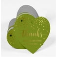 thumbnail image 3 of Inkdotpot Gold Foil Paper Hang Tags Thanks For Celebrating With Me Birthday Favor Tags 50 Pieces, 3 of 6