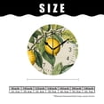 thumbnail image 2 of 14 Inch Wall Clock Battery Operated Silent Clock Decorative for Office, Kitchen, Outdoor, Living Room，Fish Scale Bright Color Pattern Vector Cute Pattern, 2 of 4