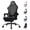 Gray, variant on SITMOD Video Gaming Chair Fabric Office Chair with Footrest Lumbar Support Headrest Adjustable Swivel and Height Reclining Recline Ergonomic Computer Chair, Pink