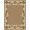 Brown Tan, Pattern 19, variant on ODIKA 8'x10' Washable Area Rug Durable, Non-Slip Farmhouse Interlocking Border Salt Speckled Abstract Spotted Flowing Dynamic for Living Room, Under Sectional, Family