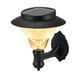 thumbnail image 2 of Portable 8 Led Montado En La Pared Con Energía Solar Al Aire Libre Valla De Jardín Lámpara Decorativa Paisaje Luz Monstrate HA025927-01, 2 of 6