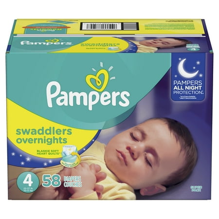 Pampers Swaddlers Overnights Diapers (Choose Size and (Best Way To Ship Food Overnight)