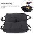 thumbnail image 2 of Bolsa de peso base para sombrilla impermeable de 2 piezas, bolsa de arena fija para sombrilla de tela Oxford 600D, bolsa de arena con soporte de toldo desmontable para pesca al aire libre, 2 of 8