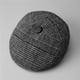 thumbnail image 3 of Gorra plana Gatsby Newsboy de lana pata de gallo para hombre, 3 of 3