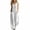 Gray, variant on Jumpsuits for Women Striped Sleeveless V Neck Wide Leg Overalls Summer Casual One Piece Outfits, Sizes S-2XL