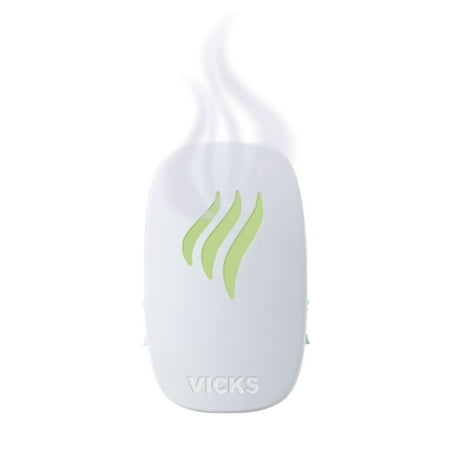 Advanced Soothing Vapors Waterless Vaporizer with Night Light and VapoPads to Help Relieve Discomfort from Colds and Flu