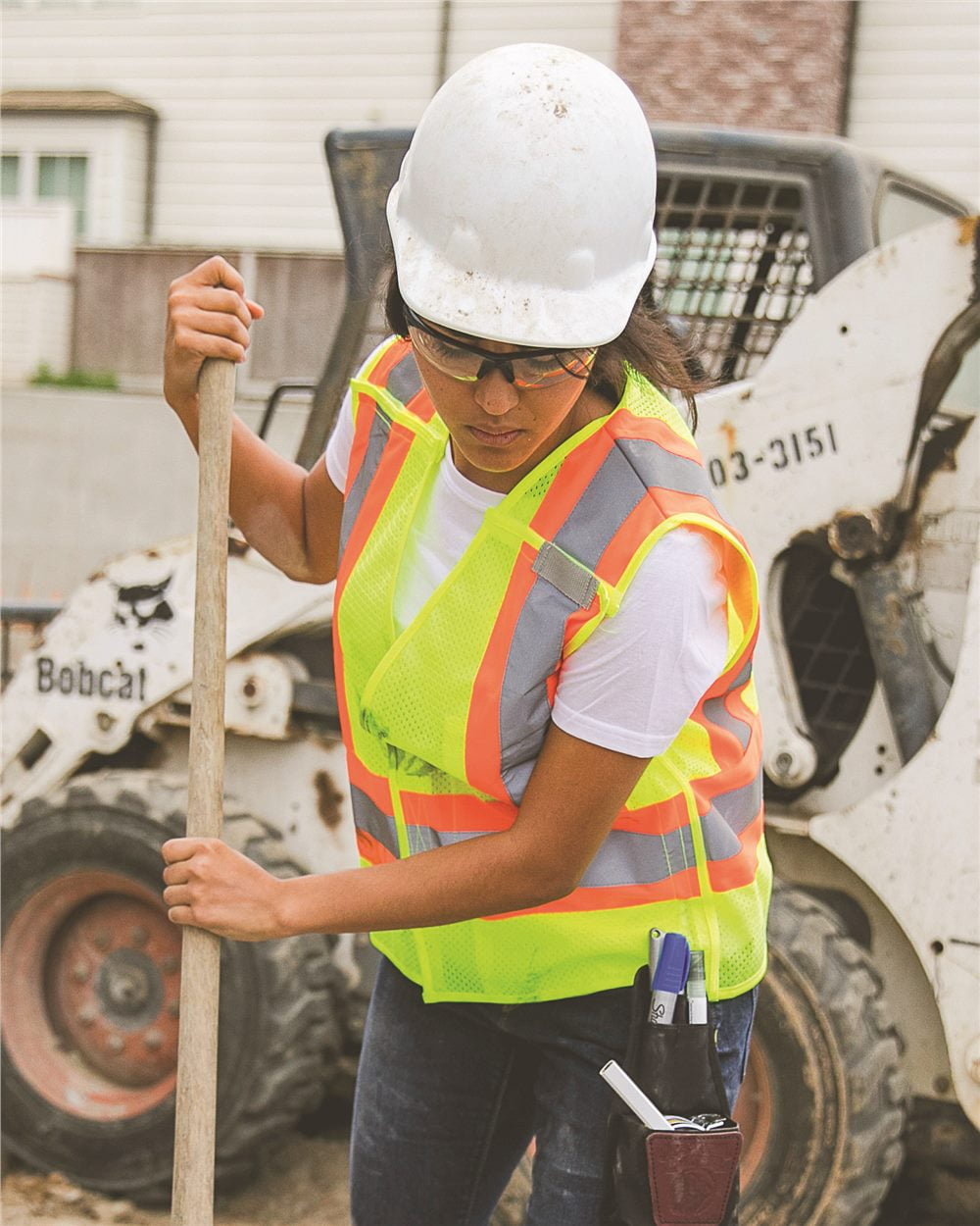 Kishigo Breakaway Hi Vis Vest,Class 2,L,Lime 1174-L