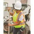 thumbnail image 3 of Kishigo 5XL Class 2 Breakaway High Visibility Vest, Orange 1176-5X, 3 of 4