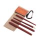 thumbnail image 4 of Palillos de madera, palillos de madera, palillos de madera portátiles, reutilizables, juego de palillos para exteriores de alta capacidad, 4 of 12