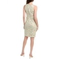 thumbnail image 2 of Vince Camuto womens  Lace Sheath Dress, 6, Green, 2 of 3