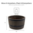 thumbnail image 6 of 2X BARREL PLANTER (2 BANDS) DSP-DCO, 6 of 8