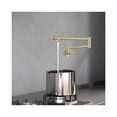thumbnail image 6 of Elegant Lighting Gabriel Wall Mounted Pot Filler In Brushed Gold, 6 of 6