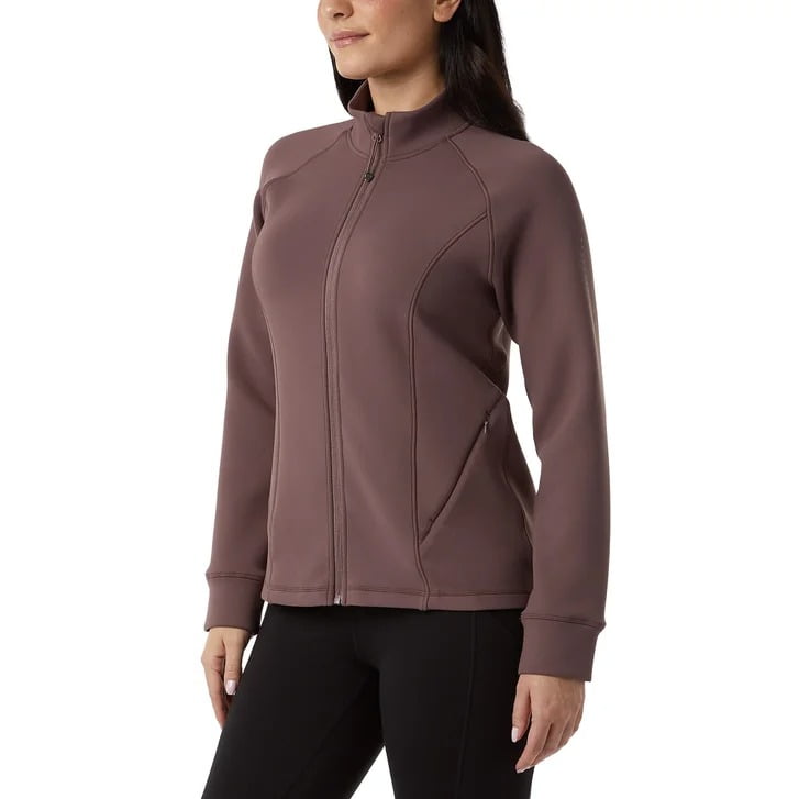 32 Degrees Heat Women's Full Zip Active Tech Jacket (Black/Small