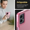 thumbnail image 4 of for Moto G Power 5G 2024 Case, [Shockproof] Military Grade Proof Protection [Dropproof] Rugged Protective Heavy Duty Phone Case Cover for Moto G Power 5G 2024 (Pink), 4 of 14