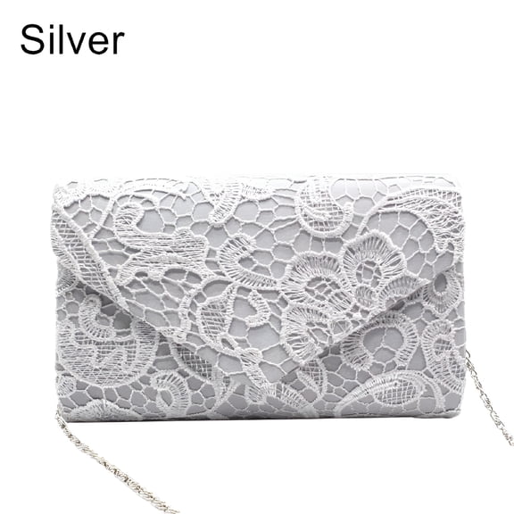GASTROPOD Women Evening Party Wedding Envelope Bag Lace Purse Handbags Clutch Bag