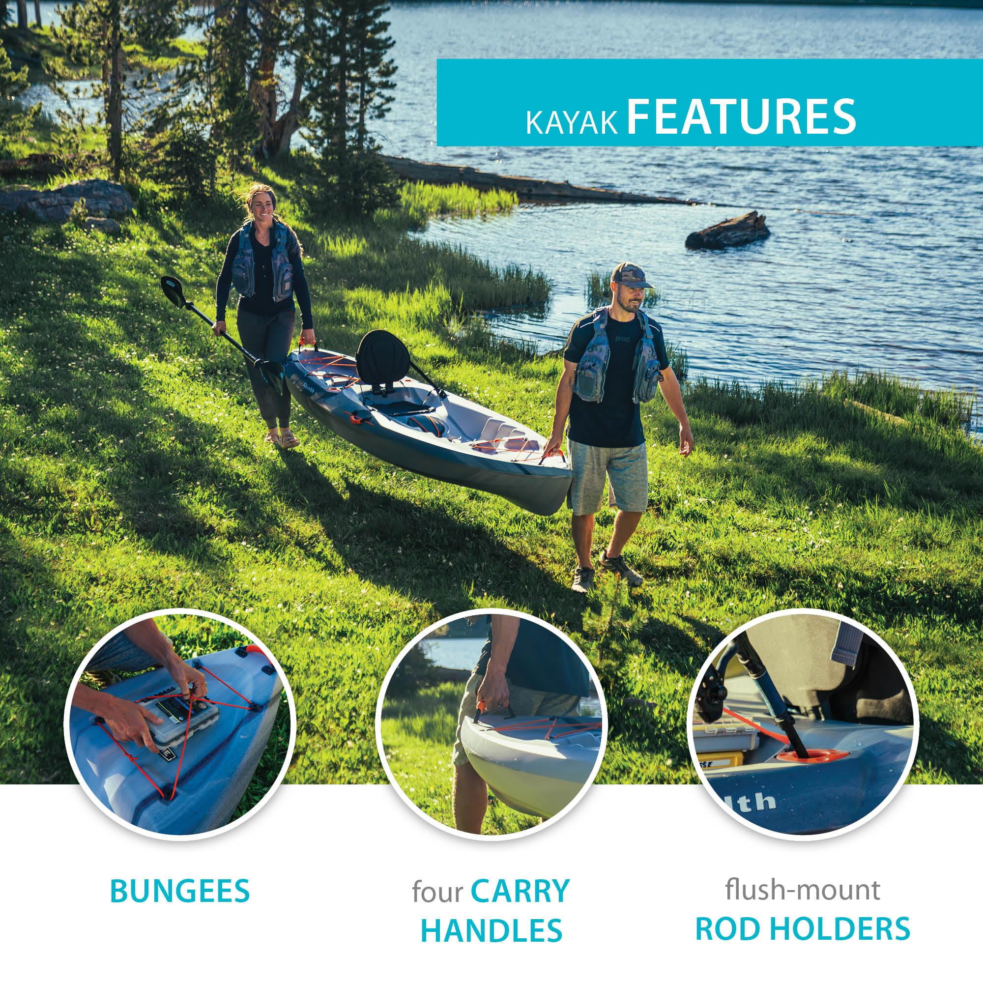 Lifetime Stealth 11 ft Sit-On-Top Kayak, Eclipse Fusion (91223)