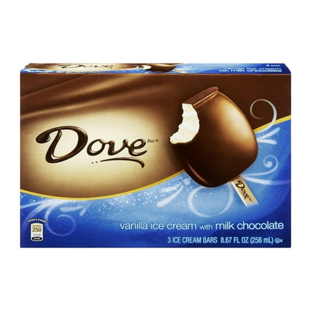 Dove Ice Cream Bars Vanilla - 3 CT - Walmart.com