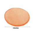 thumbnail image 3 of Solid Wood Round Stool Chair Cushion Four Seasons Thickening Sponge Seat Cushion Comfortable Round Stool For Living Room Bedroom Office Dining Room Extra Seating, 3 of 5