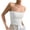 White, variant on Staron Women's Casual Sling Tank Top Solid Color Basic Round Neck Sleeveless Comfy Loose Fit with Pockets, Khaki XXL
