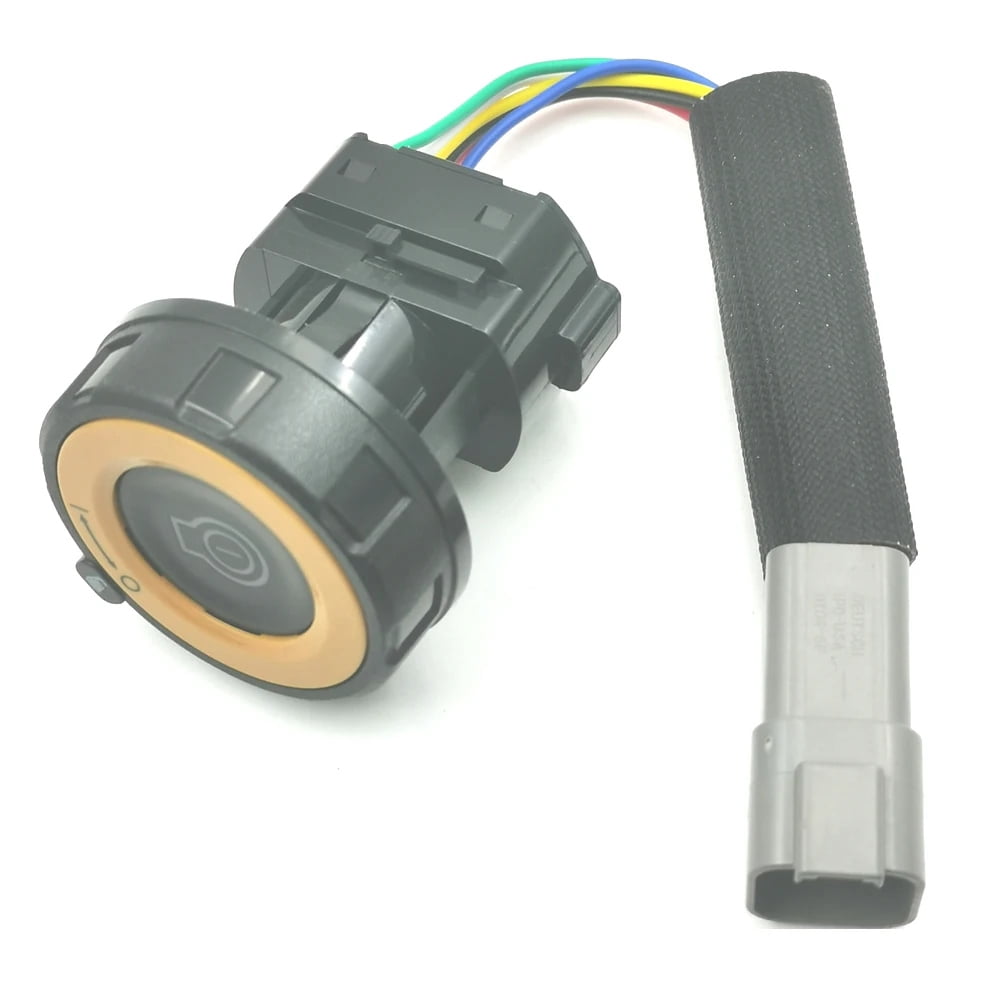 526-5708 5265708 6Pin Excavator Push Button Start ignition Switch Assembly For CAT 320GC 323GC 336GC 345GC