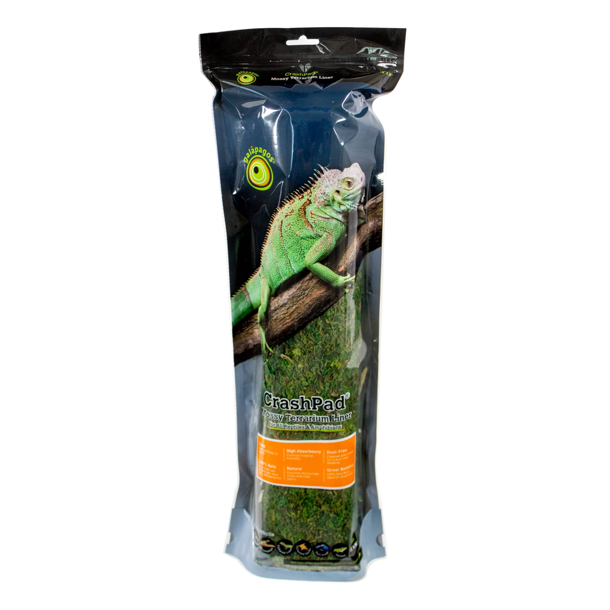 Galapagos (05094) Mossy Crash Pad, Natural, 18" x 36" Header Pouch