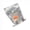 Clear, variant on Goldfish Shaped Squishy Squeeze Sensory Item, Animal Shape Slow Rising Novelty Handheld Fidget For Desk Study Travel Relaxation Gift For Adults