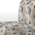 thumbnail image 4 of Designart "Ethereal Flourishing Rococo XXX" White Floral Upholstered Accent Chair - Cottage Arm Chair For Living Room, 4 of 5