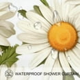 thumbnail image 3 of Little Daisy Waterproof Shower Curtain Sets with Hook, Printed Design - Bathroom Decoration - 3 Piece Set, 3 of 6