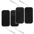 thumbnail image 3 of Easy@Home Tens Unit Self Stick Carbon Electrode Pads, Non Irritating Design 8 Pcs 2" x 4" Reusable Pads + 8 Pcs 2" x 2" Reusable Pads, 3 of 7