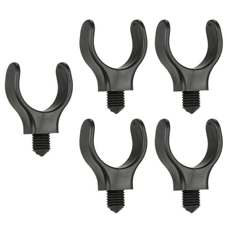 5pcs U Shape Fishing Rod Rest Gripper Head Carp Fishing Sticking Pole Bracket Support Stand Rack Outdoor Fishing Portable Tools