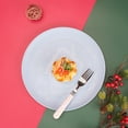 thumbnail image 3 of Holiday Time Blue Polypropylene Plate, 3 of 5