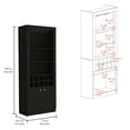 thumbnail image 3 of Modern Style Bar Cabinet With 10 And Kitchen Utensil Storage Coffee Station A Functional Layout, 3 of 5