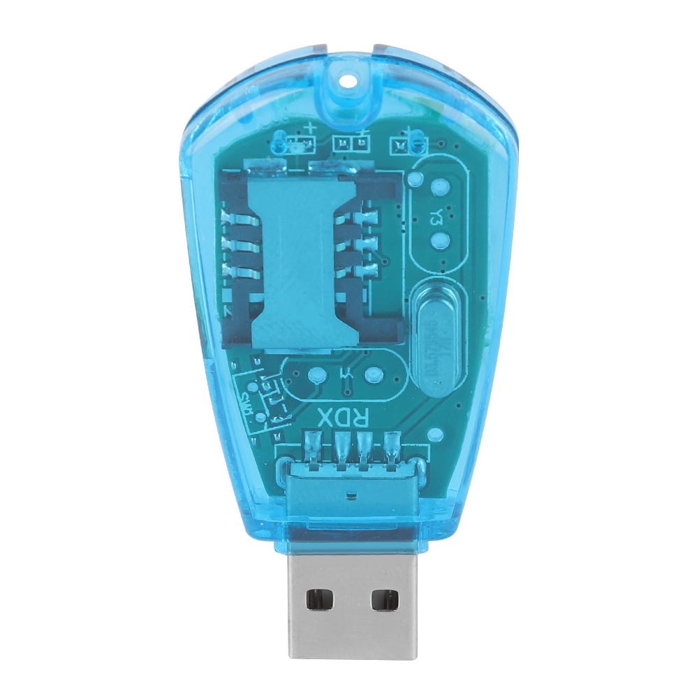 LHCER Mobile Phone SIM Card Reader USB Copy Backup Reader With CD for