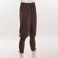 thumbnail image 3 of BPURB Pirate Pants for Men Viking Costume Renaissance Medieval Pants Pirate Trousers, 3 of 6