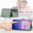 thumbnail image 3 of Case For FOXDOCK Samsung Galaxy S24 Plus Stand Function RFID Blocking Magnetic Card Holder Complete Camera Safety, 3 of 5