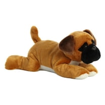 Aurora - Medium Brown Flopsie - 13" Chad Boxer - Adorable Stuffed Animal