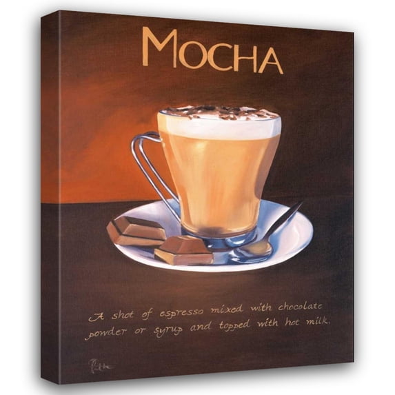 Paul Kenton 20x24 Gallery Wrapped Canvas Wall Art Titled - Urban Mocha
