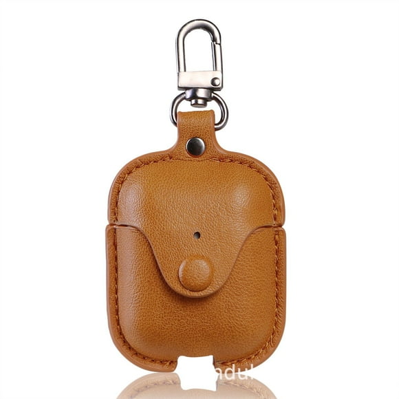 Charging Case Cover for Apple Airpods , PU Leather Case Compatible with Apple Airpods 1 / 2 Charging Case