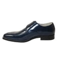 thumbnail image 5 of Men's Giovanni Shoes High Quality Leather Monk Strap Buckle AMATO Navy, 5 of 8