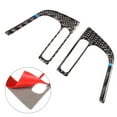 thumbnail image 4 of Car Blue Stripe Interior Steering Wheel Button Cover Trim Decoration Fit for Subaru Forester 2016-2018, 4 of 9