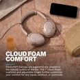 thumbnail image 5 of JLab JBuds Lux ANC Over-Ear Wireless Headphones, 70-Hour Battery, Jélle Champagne Gold, 5 of 8