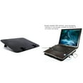 thumbnail image 5 of 14 inch Notebook Cooler 5v Dual Fan USB External Laptop Cooling Pad Slim Stand High Speed Silent Metal Panel Fan, 5 of 9