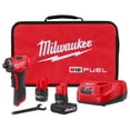 thumbnail image 1 of Esmeriladora recta angular Milwaukee M12 Fuel de 1/4" con 2 baterías, 1 of 1
