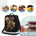 thumbnail image 4 of Anime Lunch Bag for Men, Insulated Thermal Lunch Box Tote with Shoulder Strap, Reusable Food Bag for Travel, 4 of 6