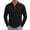 Black#40723FF, variant on Hearthz Cotton Polo Shirts for Men 3 Button Placket Lapel Collar Long Sleeve Shirts for Men Business Casual Golf Polo Shirts for Men Work Shirt Black XXL